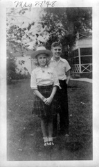 1948, May: Kathy and Wally