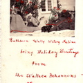 1946, Nov: Family Christmas Card