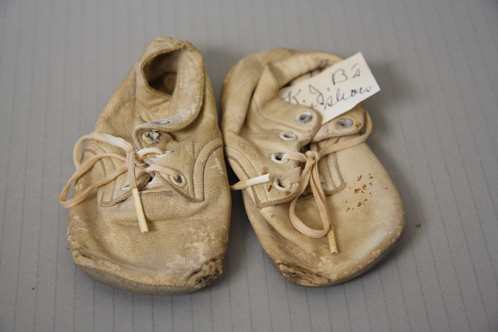Kathleen Bohannon's first shoes