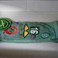 Kathy Bohannon's scout sash.