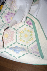 Quilts, 2 Wedding Band Style Twin Quilts: Leah Bauder Reisner Duff
