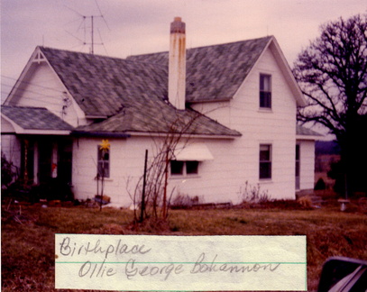 George family home in the 1970s? in Prospect, MO