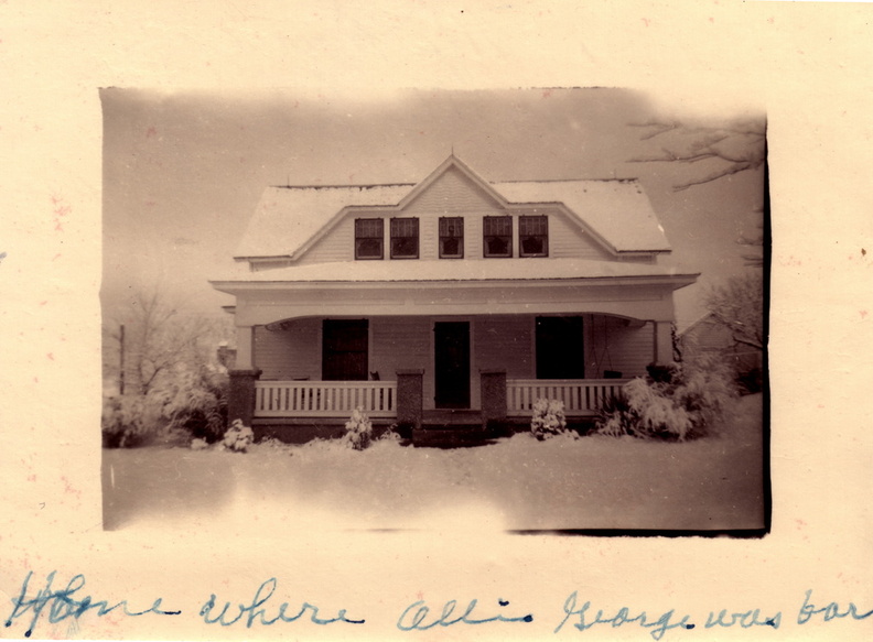 George family home, birthplace of Ollie George Bohannon
