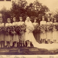 Bridesmaids of Francis H Rogers Moore and Horace, 1928