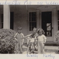 1941: Wally & Kathy at Gram Boh's on Jessamine Ln.