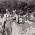 1941, September: Wallace, Esther and Emmy in Monterrey, Mexico.
