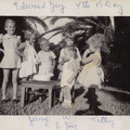 1941, September: Edward Zey's 4th birthday party.