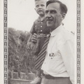 1938: Harvey holding Wally F