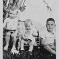 1944, Easter: Mike, Tom and Dick Moore