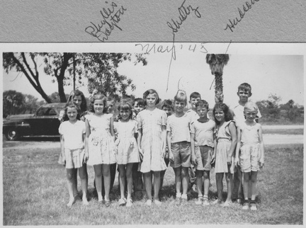 1945, May 11: Group of kids