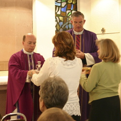 03/07/2006 Tuesday
Mass at Cripta: Concelebrants: Fr. Donal and Fr. Robert