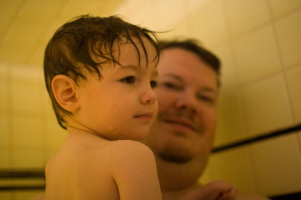 Showering with Daddy