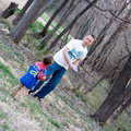 A game of frisbee. Brian tosses to Wally.