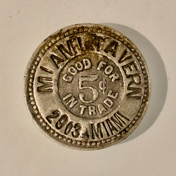 Miami Tavern token